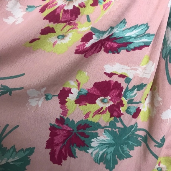 NWOT Emily & Fin Pink Floral Dress - S - Picture 5 of 6